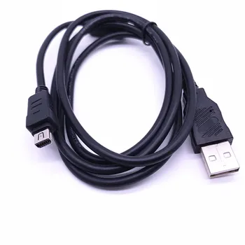 1.5 M USB Duomenų Kabelis, skirtas Olympus CB-USB5/USB6/USB5 ir CB/CB-USB6 Juoda/FE serijos FE-120 FE-130 FE-140 FE-200