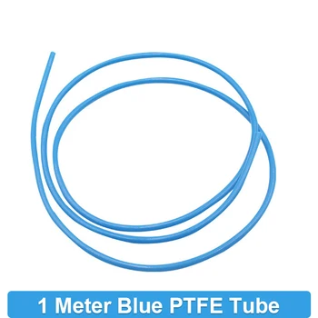 1 Metro Mėlyna PTFE Vamzdeliu 1,75 mm Kaitinimo PTFE Vamzdeliu 3D Spausdintuvo Dalys Hotend Ekstruderiu tolimojo Vamzdis