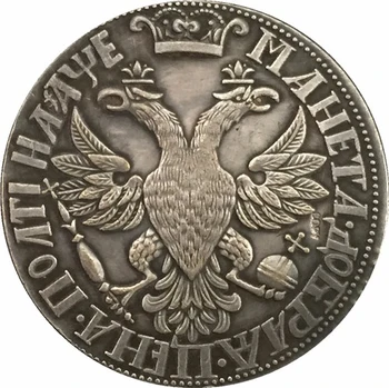 1703 Petras I, Rusijos MONETOS KOPIJA 35mm