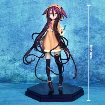 18cm Anime Statulėlės Ne Žaidimas, Ne Gyvybės Nulis Schwi Statula Pvc Veiksmų Skaičius, Surinkimo Modelis Žaislai Dovana