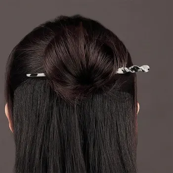18cm Rankų darbo Plaukų Pasiimti Lazdos Derliaus Tapybos Japonų Medžio Staigius Moterims, Natūralūs Kinų Plaukų Stick
