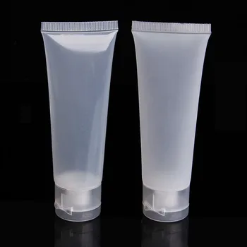 1Pc Tuščių Plastikinių Nešiojamų Vamzdžiai Išspausti Kosmetikos Kremas, Losjonas Kelionės Butelis E65F