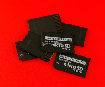 1PCS Micro SD SDHC TF Atminties Stick MS Pro Duo Adapteris Keitiklis Kortelė psp 1000 2000 3000 2000 3000 psp1000