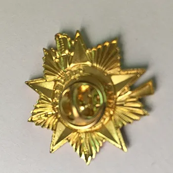 20 vnt KBG Sovietų penkių žvaigždučių antrojo pasaulinio karo apykaklės ženklelis emblema auksą, padengtą raudonosios armijos rusijos moneta, kolekcines, Pečių ženklelis