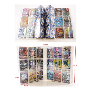 2021 Naujausias 9/432Pcs Didelis Turėtojas Albumą Žaislų Kolekcija Pokemon Žemėlapis Kortelių Albumas, Knyga Dovana Vaikams gyvūnų kirtimo amiibo