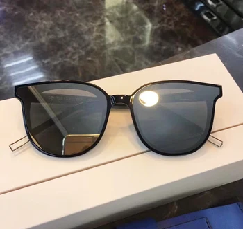 2022 Prabangos Prekės ponios Dizaineris akiniai nuo saulės Veidrodėliai Derliaus Moterų oculos flat lens Akiniai nuo saulės vyrams, moterims, Su originalo langelyje