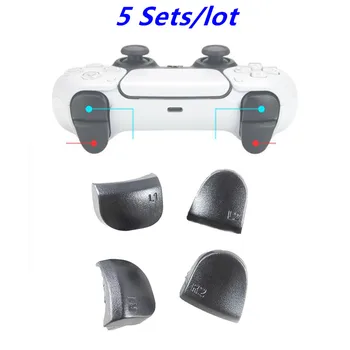 5 Rinkiniai, Pilnas Komplektas R2 R1 L2 L1 Pakeitimo Sukelti Mygtukai Su Spyruoklės, PS5 5 Playstation Žaidimų Valdiklis Remontas Priedai
