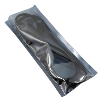 6*15 cm, Anti-Static Ekranas Plastikinės Pakuotės Maišelis ESD Atidarykite Viršų Anti Static Saugojimo Krepšys Elektronika Antistatikas Pakuotės Maišelis