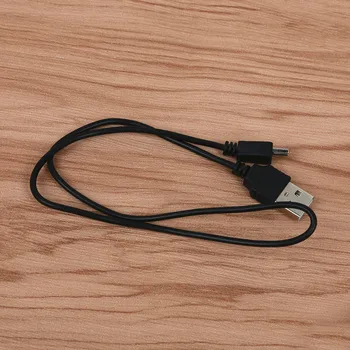 80cm Trumpą Mini USB Įkrovimo kabelis usb duomenų sinchronizavimo įkroviklio kabelis, MP3 MP4 