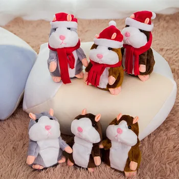 Anime Kalbėti Žiurkėno Pelės Kalėdų Žaislas Kalbėti Kalbėti Garso įrašymas Žiurkėno Švietimo Pliušinis Žaislas Vaikams, Kalėdinės Dovanos