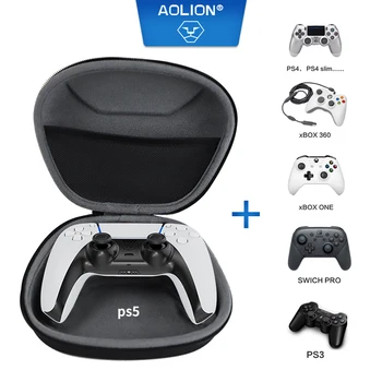 Aolion EVA Sunku Gamepad dėklą už PS5 PS4 Saugojimo Apsauginis Krepšys Nintendo Jungiklis Pro/XBOX VIENA Serija, S X/SLIM/Elite 1 2