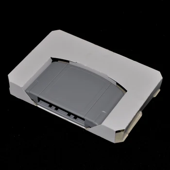 Aukštos kokybės Carton Vidinė Apdaila Įdėkite Plokštelę Atveju mažmeninės prekybos skaidrios Plastikinės dėžutės PET Raštas PAL NTSC N64 Žaidimas Kasetė