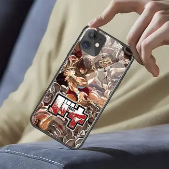 Baki the Grappler anime Telefono dėklas Grūdintas stiklas iphone 5C 6 6S 7 8 plus X XS XR 11 PRO MAX