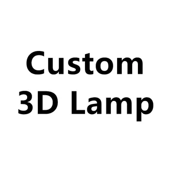 Custom 3D Naktį Šviesos diodų (LED) Lampara Kawaii Namų Dekoro Žibintai Lampe Miegamojo Puošmena Apšvietimas