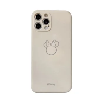 Disney Mickey Minnie Animacinių filmų Mobiliojo Telefono dėklas 