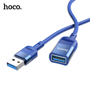 HOCO 1.2 m USB 3.0 Kabelis USB prailginimo Kabelis Vyrų ir Moterų Duomenų Kabelis USB3.0 Extender Laido PC TV USB prailginimo Kabelis