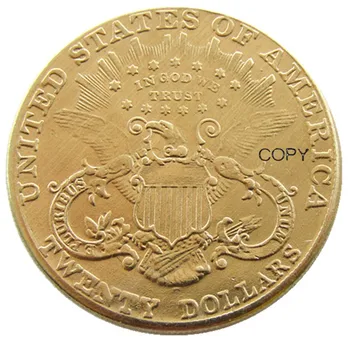 JAV 1904 Su Moto, DVIDEŠIMT DOLERIŲ dėl Atvirkštinio Žalvario Monetos Kopija