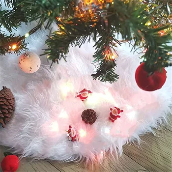 Kalėdų Eglutė Sijonas Pliušinis Medžio Sijonas Apačioje Pagalvėlė Kalėdų Medžio Apdaila Kalėdos Naujieji Metai Dovanų Šalies Namų Puošybai