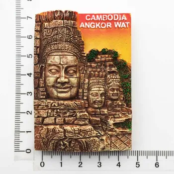 Kambodža Šaldytuvas Magnetai Pietryčių Azijos Turistinių Suvenyrų Magnetinio šaldytuvas Lipdukas Apsara Angkor Wat Lipdukai Šaldytuvas
