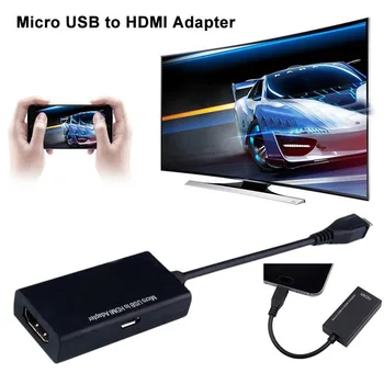 Micro USB MHL HDMI-suderinama HD Laido Adapteris, 