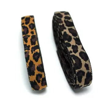 Naujas leopard elastinės juostos Tirštėti minkšta elastinga butas gumos juosta juosmens kelnes, kelnes kamufliažas elastinės juostos drabužių priedai