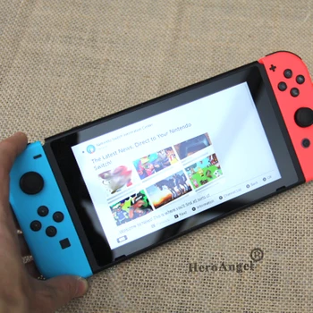 Naujas Originalus Nintendo Jungiklis NR V1 V2 LCD Ekranas Su Touch Visą Ekraną Asamblėjos skaitmeninis keitiklis Geras Šviesos pralaidumas