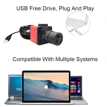 NEOCoolcam 1080P PC Kamera, 2.0 Megapikselių 1920*1080 CMOS OV2710 Mini Dėžutė, USB Webcam Gyvų Vaizdo konferencijas, Mokymo
