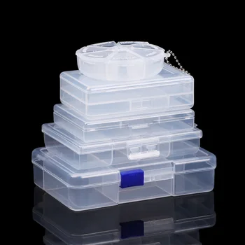 Plastikinių Papuošalų Dėžutės Įrankių Dėžė Reguliuojamas Amatų Organizatorius Saugojimo Karoliukų Apyrankę Papuošalų Dėžutės Pakuotės Tablečių Laikymo Didmeninės