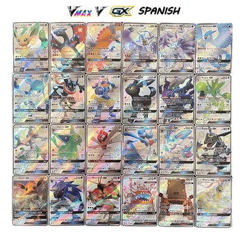 Pokemon Kortas ispanijos Charizard GX EX VMAX Carte Featuring Prekybos Español Kortelės Žaislas