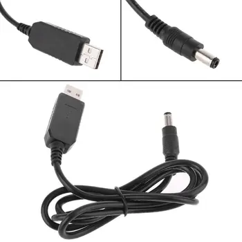 QC3.0 USB 12V 1.5 5.5x2.1mm Žingsnis Iki Linijos Keitiklio Kabelį, skirtas WiFi Router LED