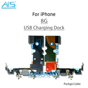 USB Įkrovimo Dokas Lizdas Kištukinis Port Jungtis iPhone 6 6S 7 8 Plius 6P 6SP 7P 8P SE2 X XS MAX XR Įkroviklis Duomenų Flex Kabelis