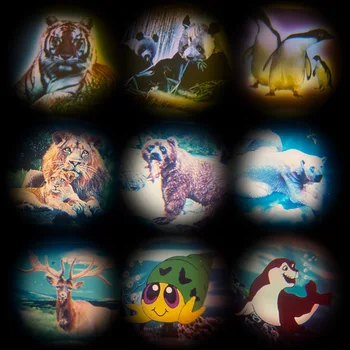 Vaikai Kamera, Projektorius Kaleidoscope Gyvūnų Nuotraukos Dovana Žaislas