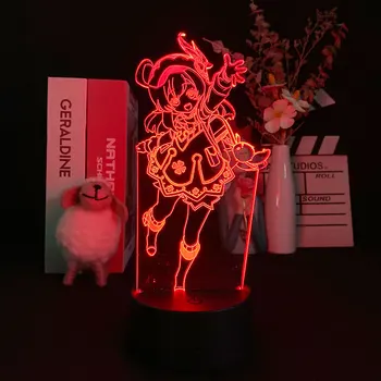 Žaidimas Genshin Poveikio Klee 3D naktinė lempa 